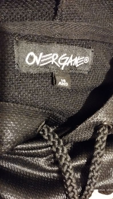 Sweet de cavas com capuz tam 14 anos ou XS