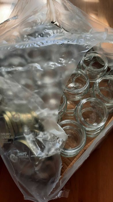 Frasco/s de Vidro 125ml com Tampa/s (40 un disponíveis)