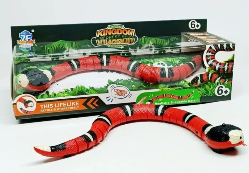 Змія на керуванні ToyCloud червона, зі світлом