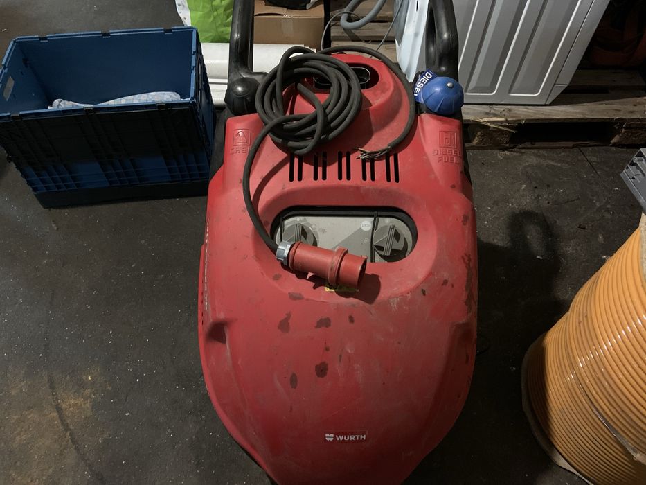 Maquina pressao caldeira WURTH 160 bar