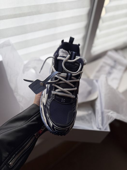 Кросівки off white be right back  navy blue 42