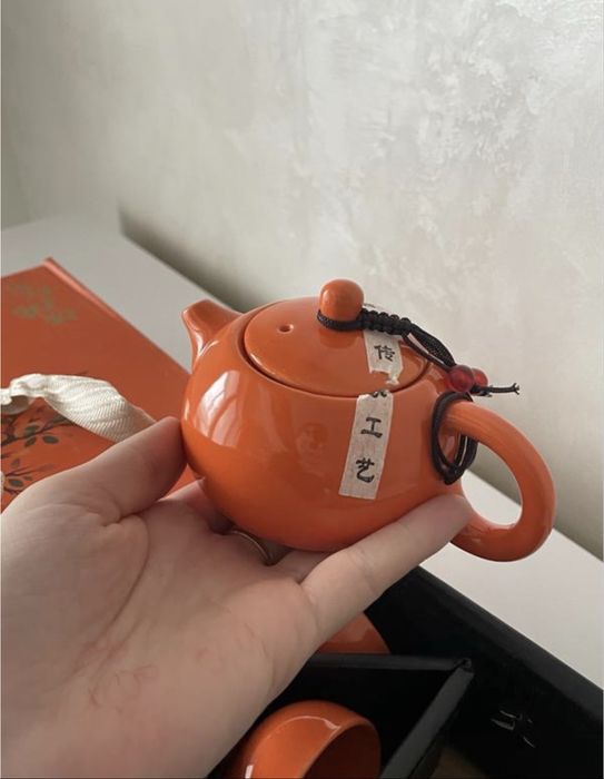 Керамічний набір посуду для чайної церемонії