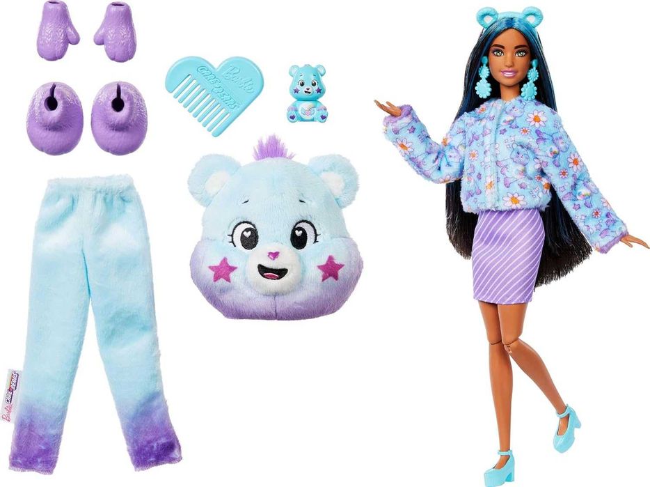Barbie Care Bears Series 2 Dream  барбі Нова хвиля Ведмедик Мрійник  JFV61