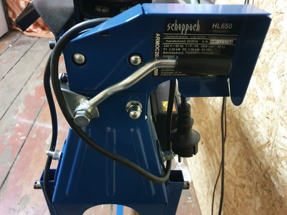 Дровокол гідравлічний "SGHEPPACH" Mod.: HL 650 M Original