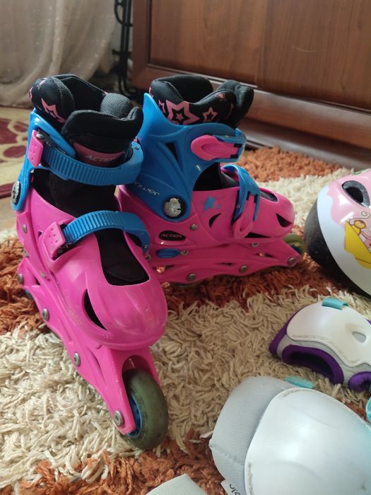 Ролики для дівчинки 4-7 років oxelo європа