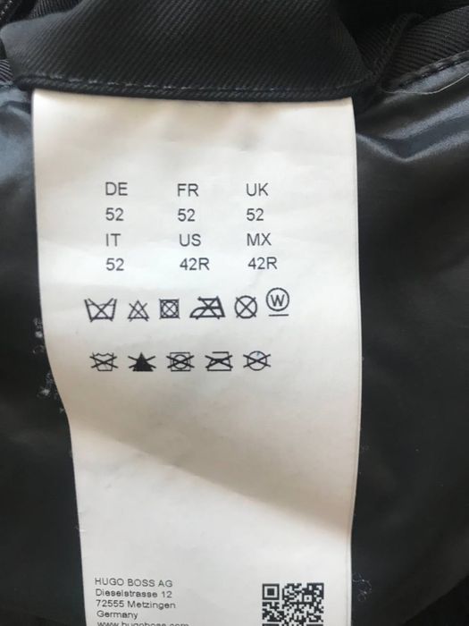 Чоловічий пуховик hugo boss