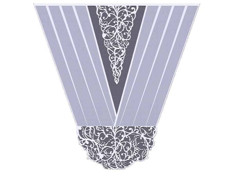 Firana panel ekranowy żakard 120 x 120 cm