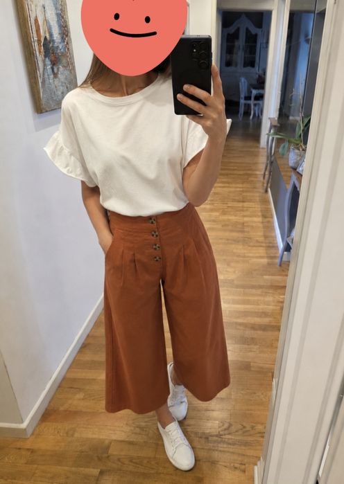 Zara spodnie kuloty