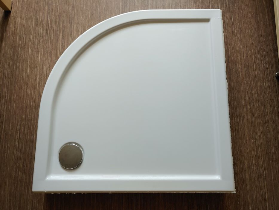 Brodzik narożny + drążek gratis