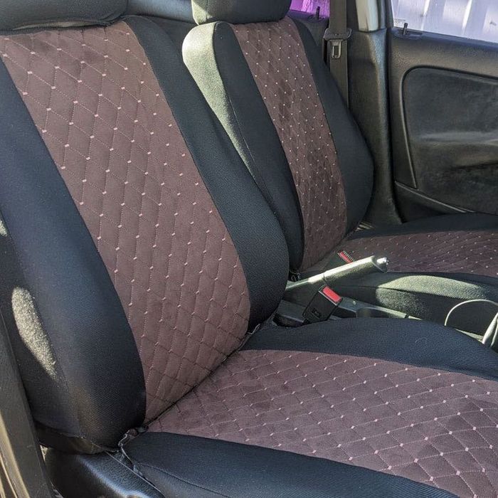 Чохли на сидіння, універсальні авточохли, екошкіра еластична