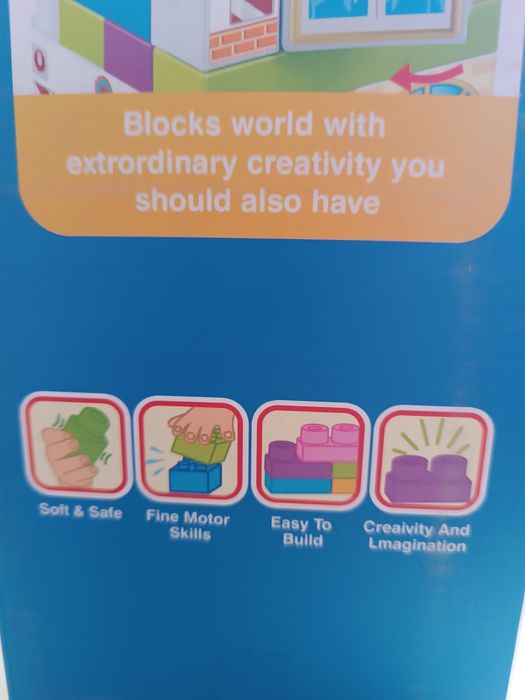 Конструктор крупный для детей