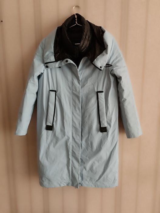 Пуховик , парка плащ 2в 1 towmy 44-46