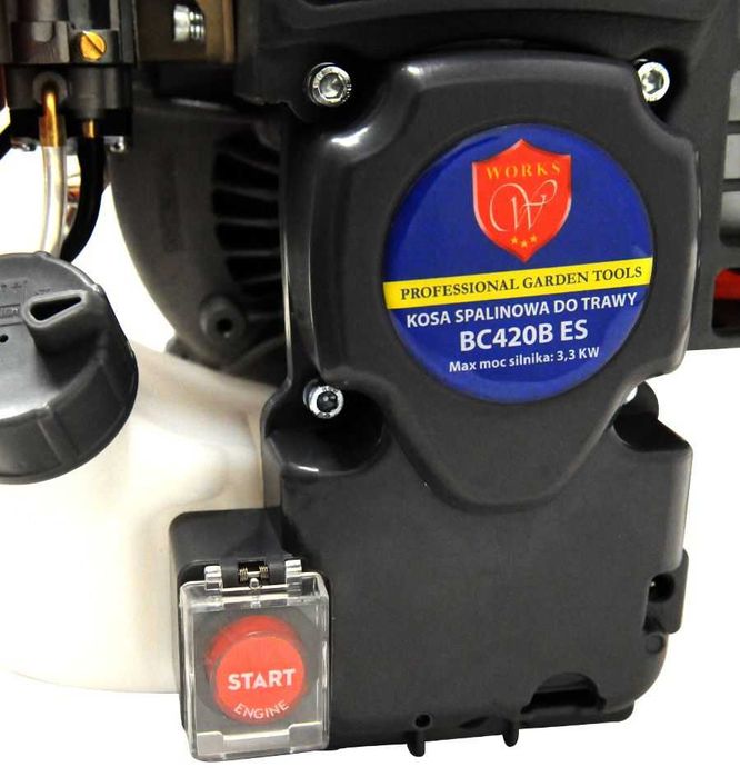 Kosa spalinowa podkaszarka el-start 5,2KM Works elektroniczny zapłon