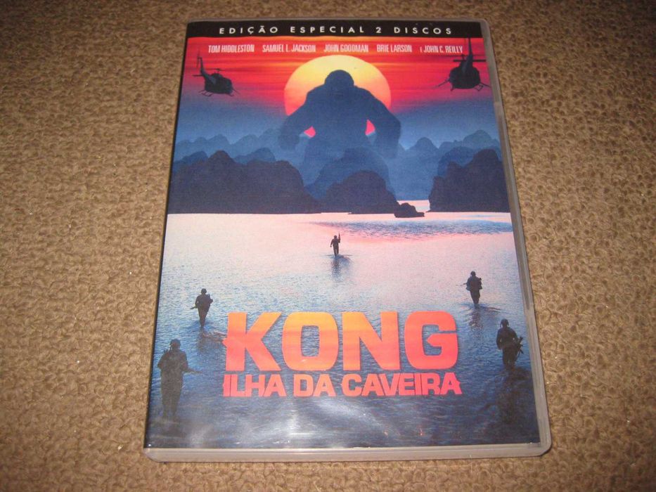 Kong: Ilha da Caveira" com Samuel L. Jackson/Edição Especial 2 DVDs