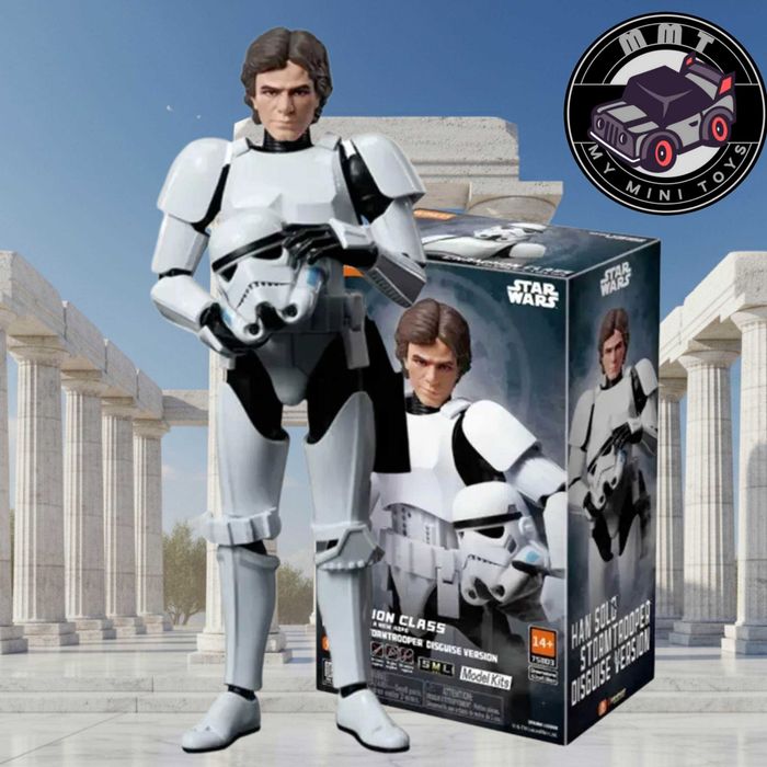 Figura Star Wars Han Solo Stormtrooper Blokees Champion Class para montar