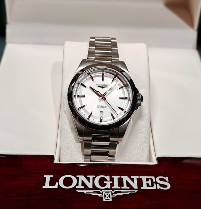 Zegarek LONGINES Conquest Lady Automatic Idealny Stan Komplet Rach GW!