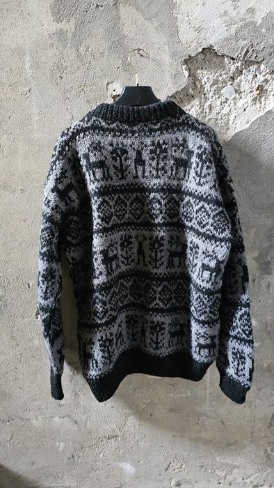 Вінтаж, светр із натуральної вовни, one size