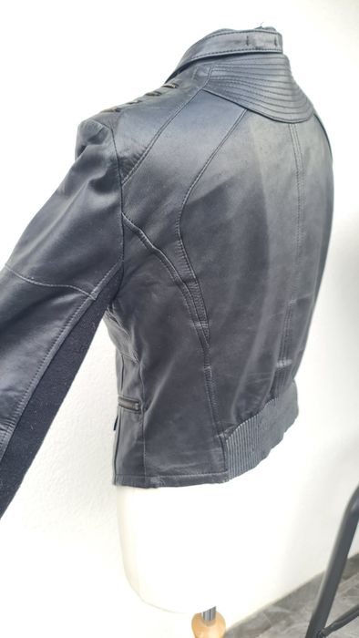 Ramoneska kurtka skórzana Zara M