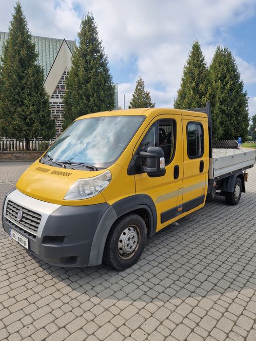 Fiat Ducato doka brygadowy iveco brygadówka 7 osobowy max osób