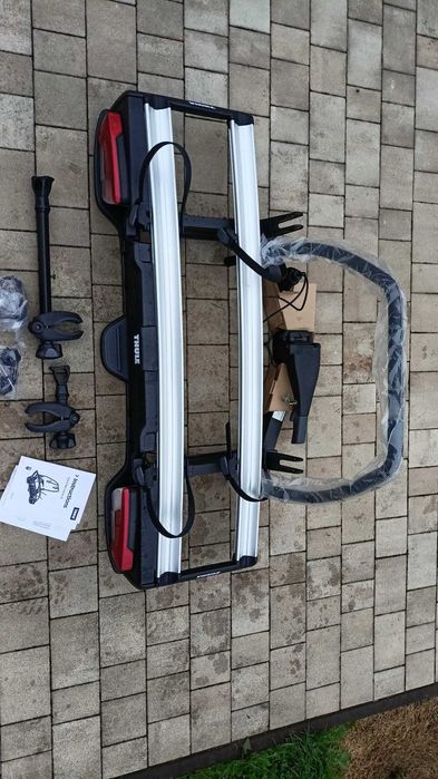 Bagażnik hak Thule Velospace 955 XL ebike carrier 13pin, 60kg raz użyty