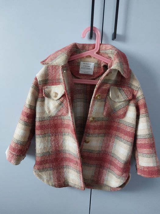 Пальто-сорочка на дівчинку 122 см