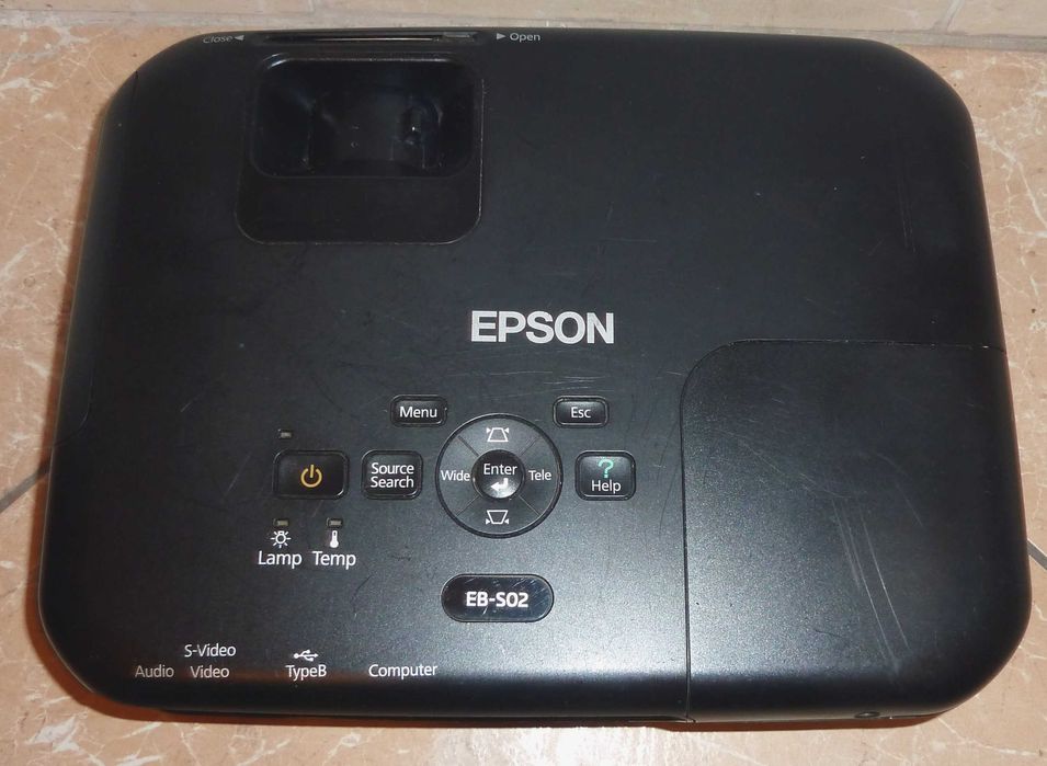 niesprawny - Epson EB-S02 projektor multimedialny LCD - TYLKO Wrocław