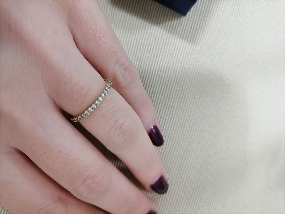 Anel de cristais Swarovski