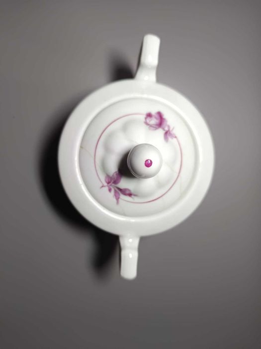 Conjunto de Bule e Açucareiro Vista Alegre – Rosa Clássico Floral