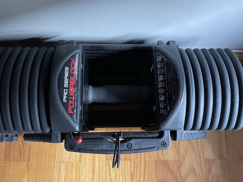 Powerblock Pro EXP 41 kg – Novo, sem uso
