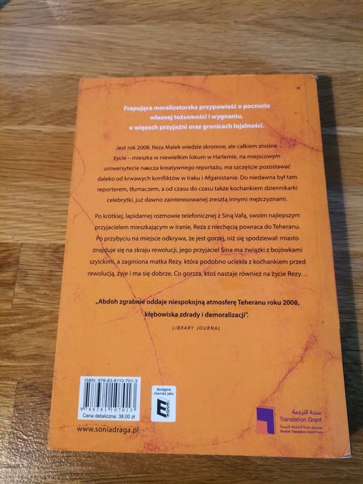 Teheran o zmierzchu Salar Abdoh