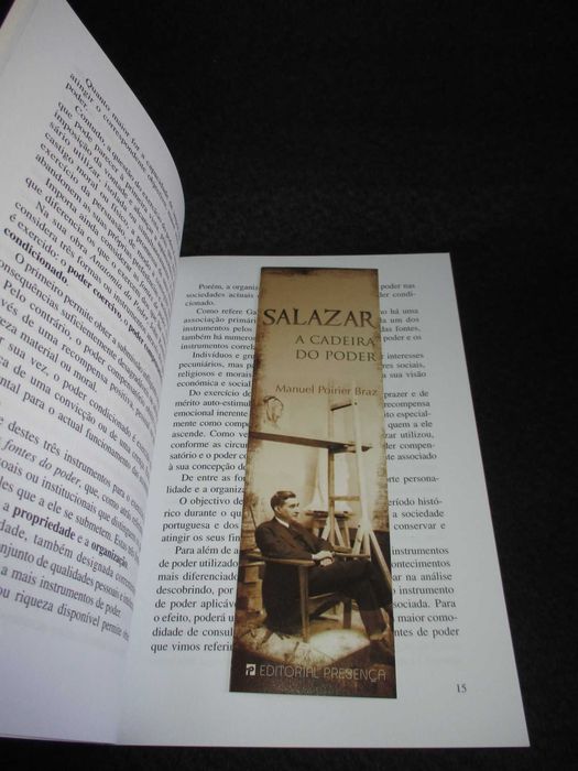 Livro Salazar A Cadeira do Poder Manuel Poirier Braz
