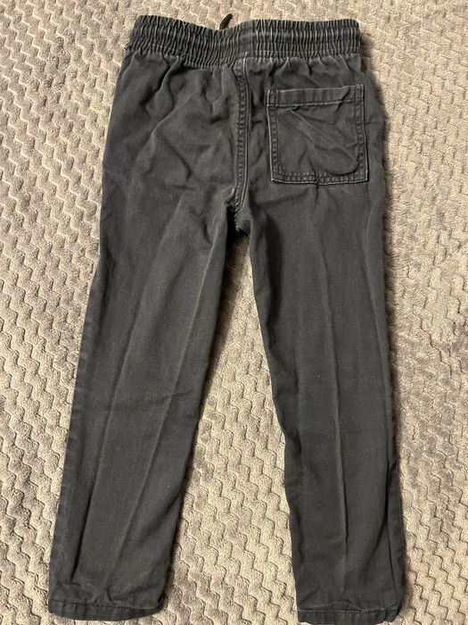 Spodnie granatowe slim Primark 116 chłopięce eleganckie