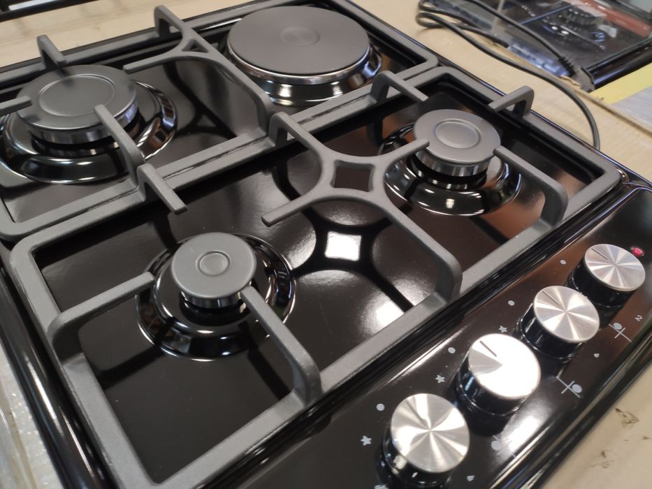 Поверхность газовая+электро KUMTEL Турция черный