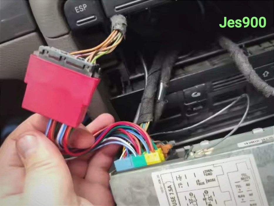 Перехідник Mini ISO 20 pin штекер удлинитель колодка для Audi VW Skoda