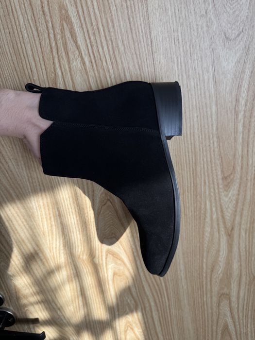 Ботинки kazar , полусапоги женские натуральная кожа