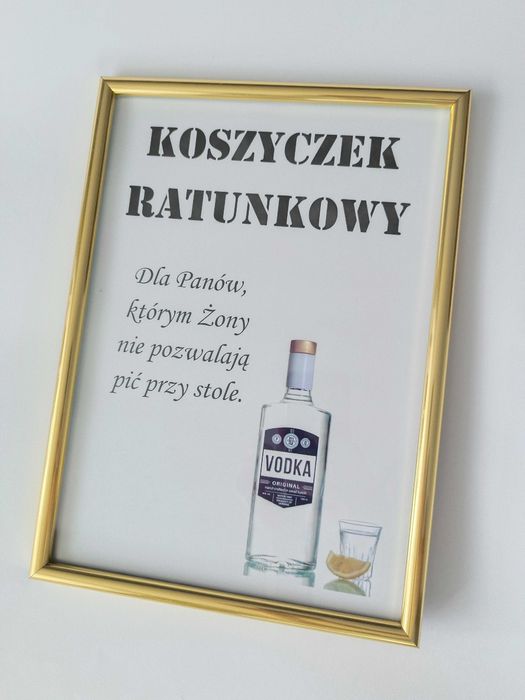 Koszyk ratunkowy męski, damski, wesele