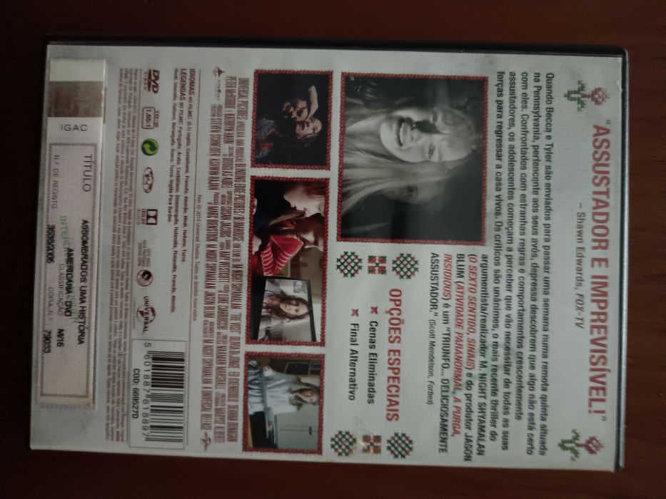 filme dvd original - a visita
