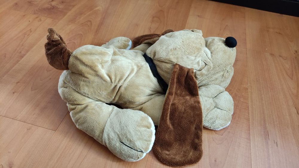 Peluches cão, conjunto de dois