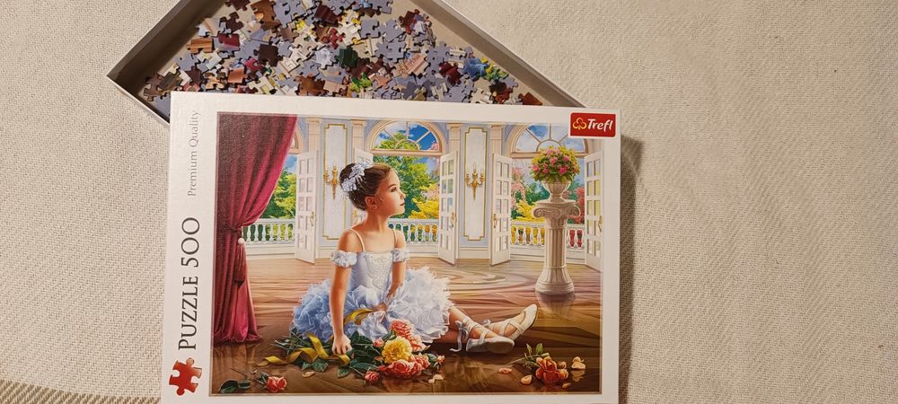 Puzzle 500 dziewczynka ZAMIENIĘ