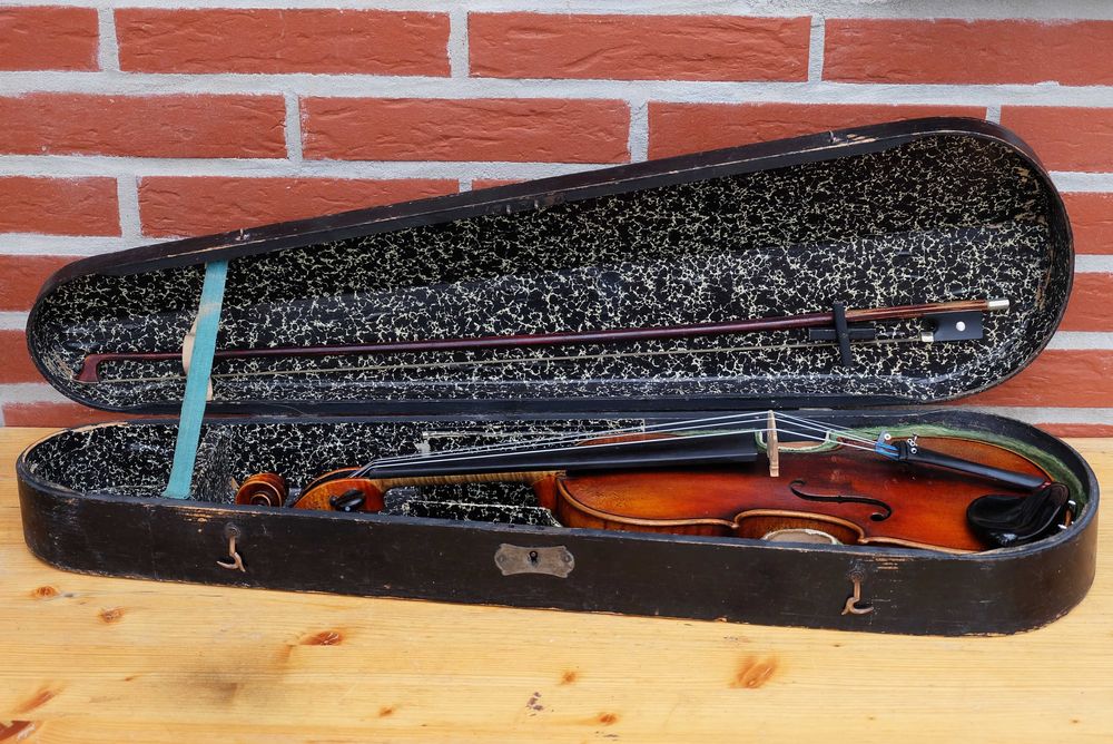 Скрипка OSKAR GLAESEL,1909 год Markneukirchen