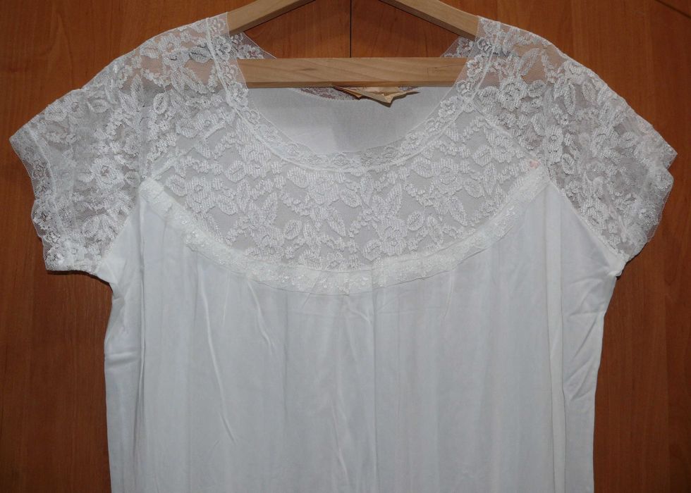 54 размер. Ночнушка, Комбинация. Новая из СССР. С этикеткой.