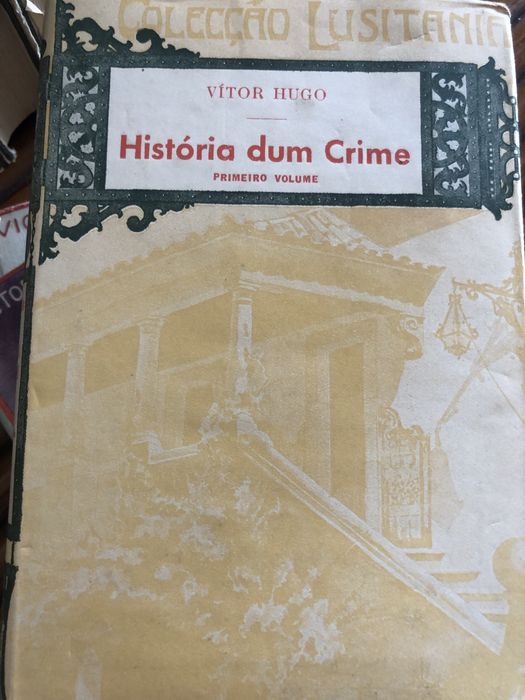 Varios livros de Vitor Hugo antigos