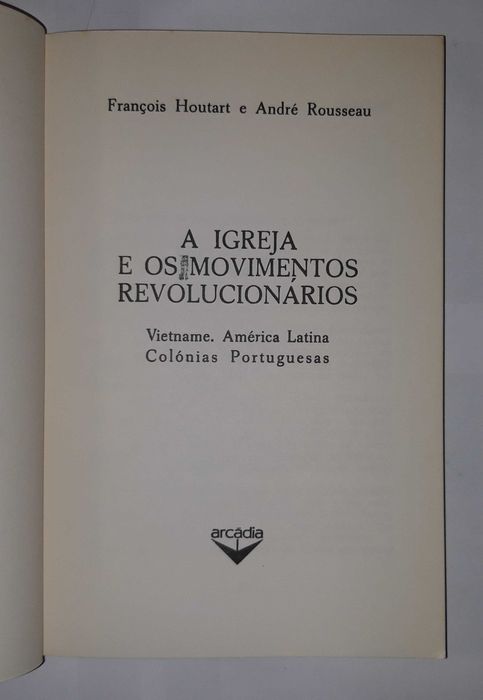 Livro Ref Par1 - F. Houtart - A Igreja e os Movimentos Revolucionários