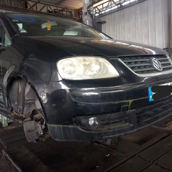 Frente completa sem airbags vw touran