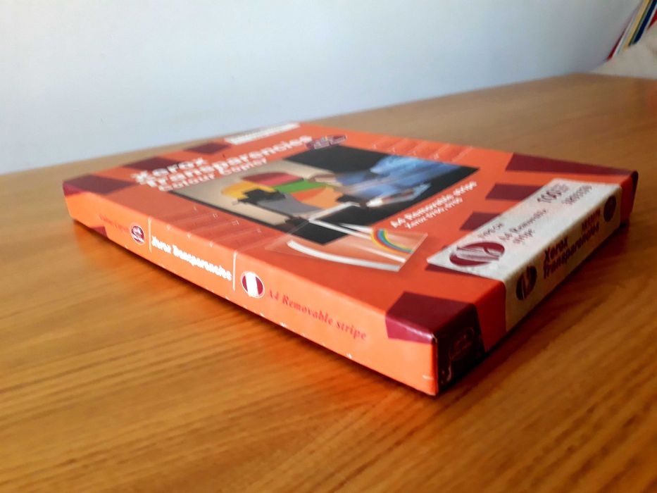 Acetatos A4 p/ fotocopiadora a cores Xerox 3R93179