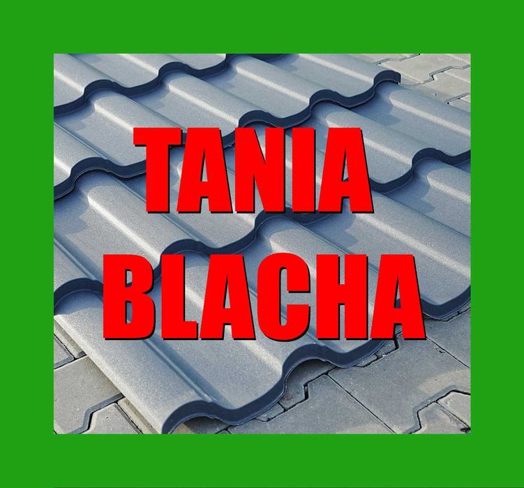 TANIO! Blachodachówka modułowa na dach DOMU, Altana, Blacha Dachowa.