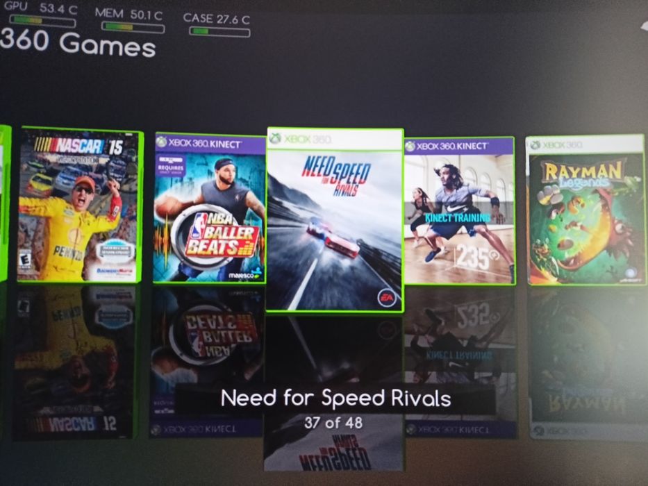 Cały zestaw Xbox 360 z grami.