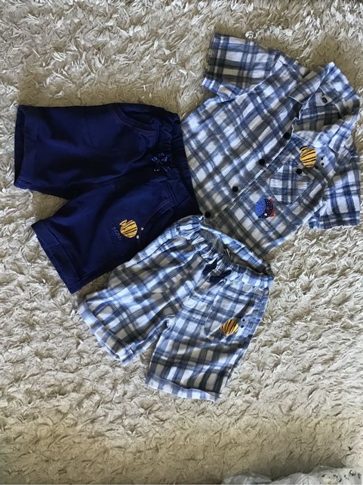 Conjunto/separado de camisa e dois calções Tuc Tuc menino 4 anos