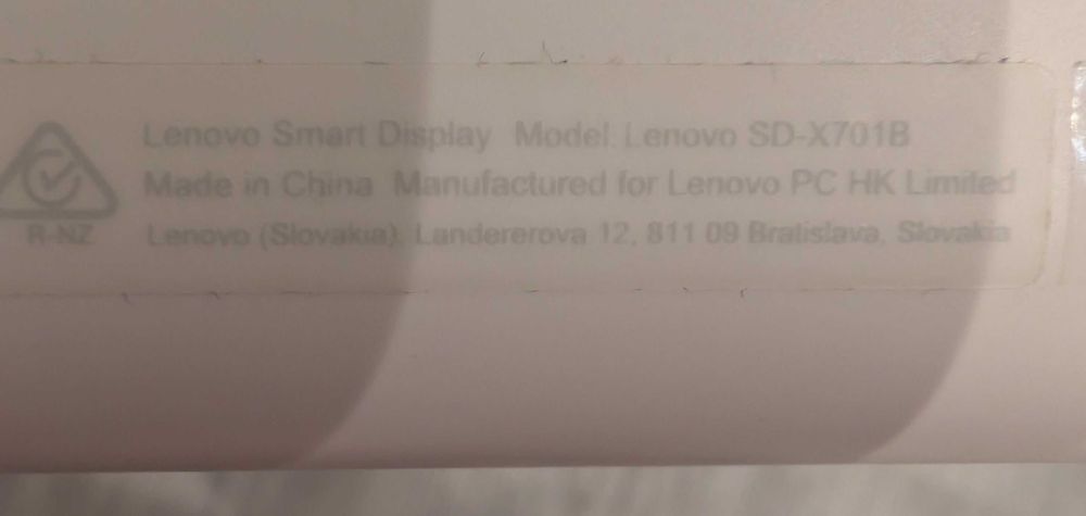 Lenovo Smart Display 10447336538639575042