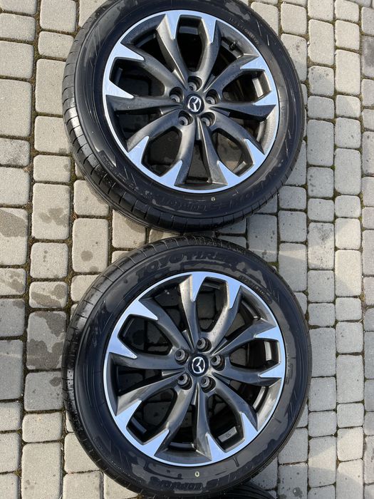 Alufelgi 5x114,3 19 cali Mazda Cx-5 Cx-7 Cx-9 opony 225/55/19 z 2024